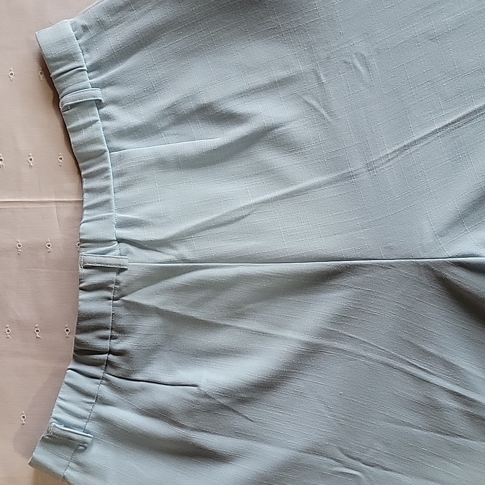 Women's Appleseed's Petites Trousers, Sky Blue, Size 14P, NWT - Picture 5 of 8